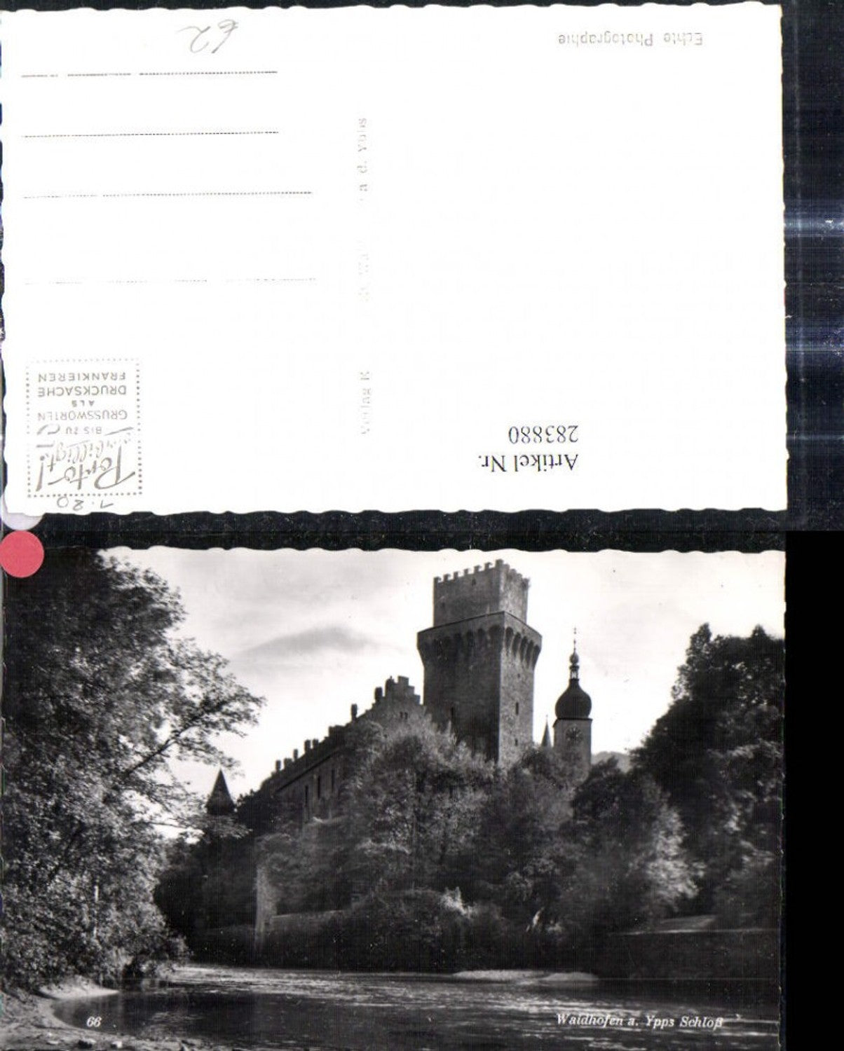 283880,Foto Ak Schloss Waidhofen a. d. Ybbs