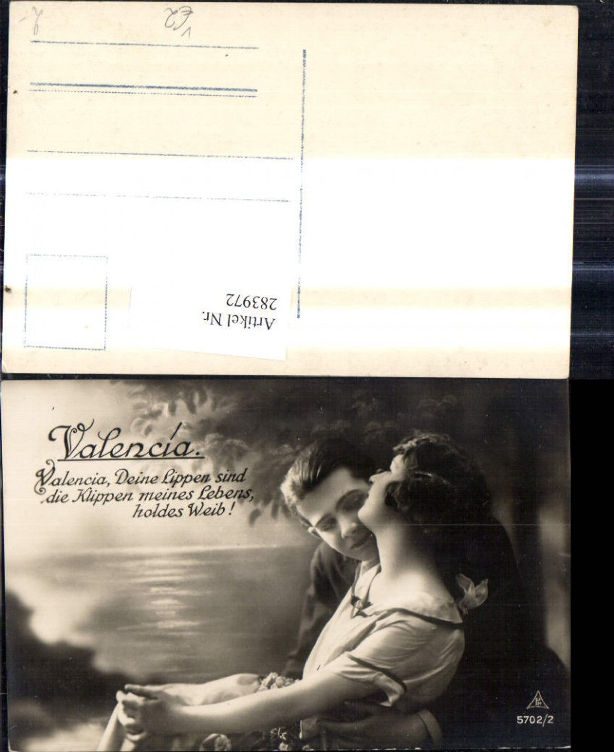 283972,Liebe Paar Umarmung Verliebter Blick Valencia Text Spruch pub PH 5702/2