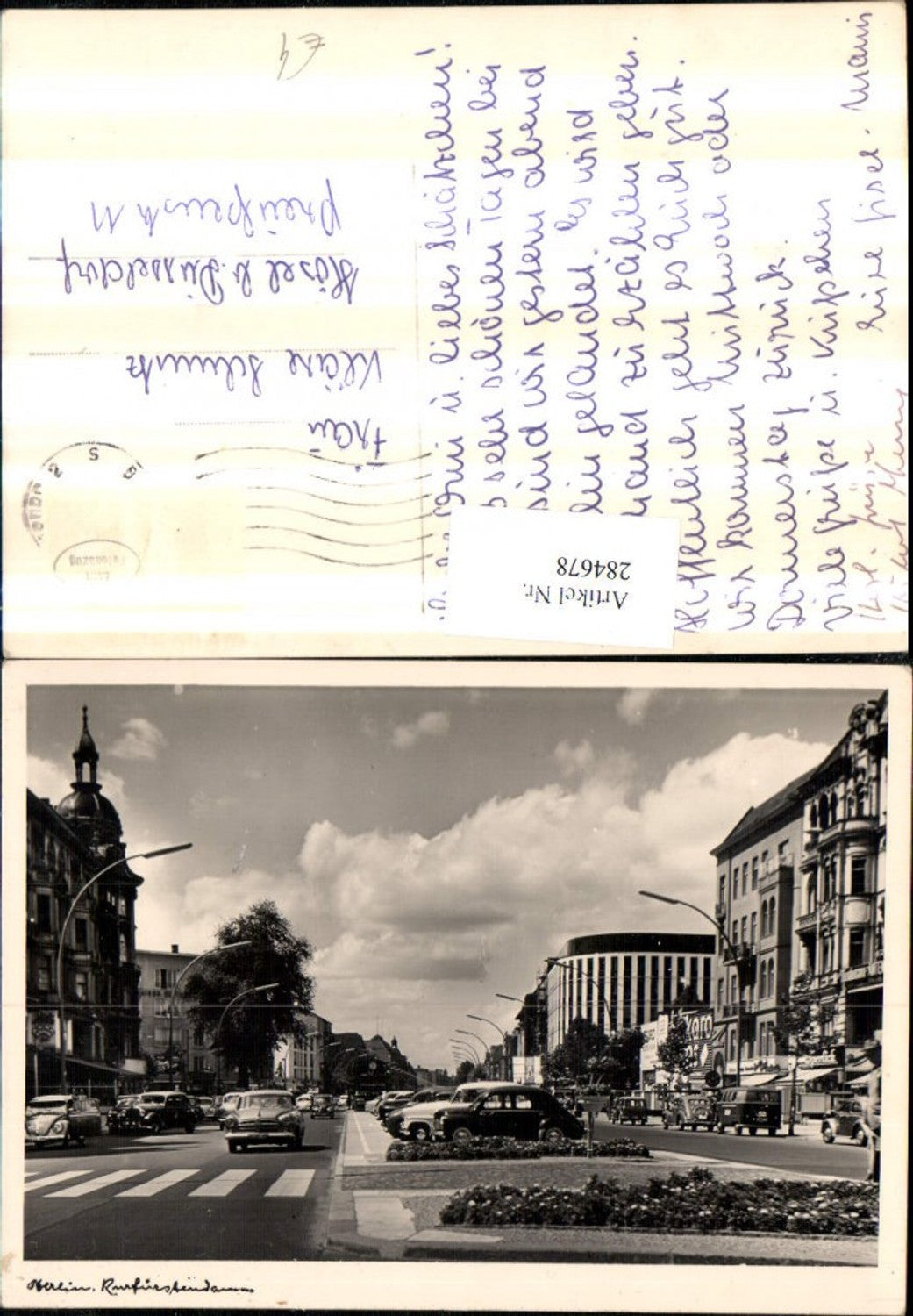 284678,Berlin Kurfürstendamm Straßenansicht