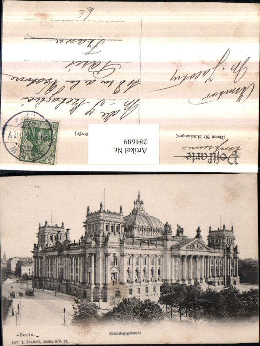 284689,Berlin Reichstagsgebäude Gebäude