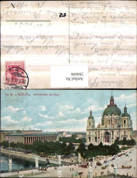 284696,Berlin Schlossbrücke Brücke m. Dom