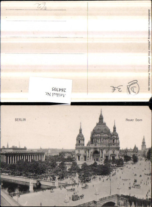 284705,Berlin Dom Kirche Brücke