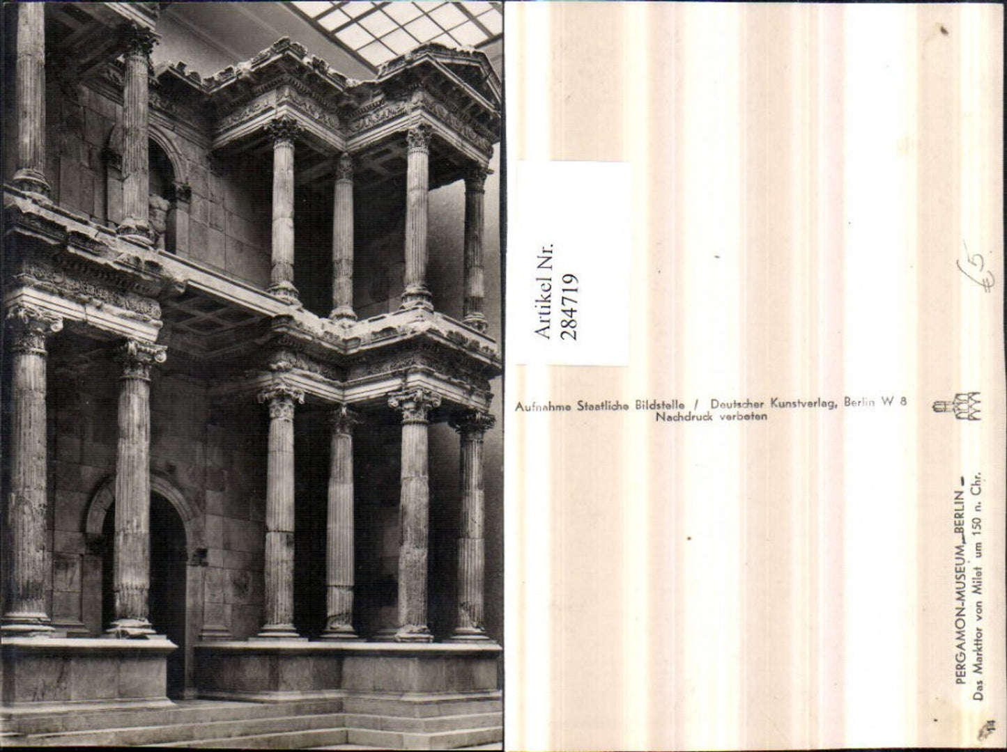 284719,Berlin Pergamon Museum Das Markttor von Milet