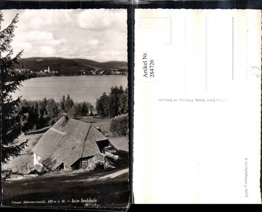 284726,Titisee im Schwarzwald Beim Seehäusle Reetdachhaus