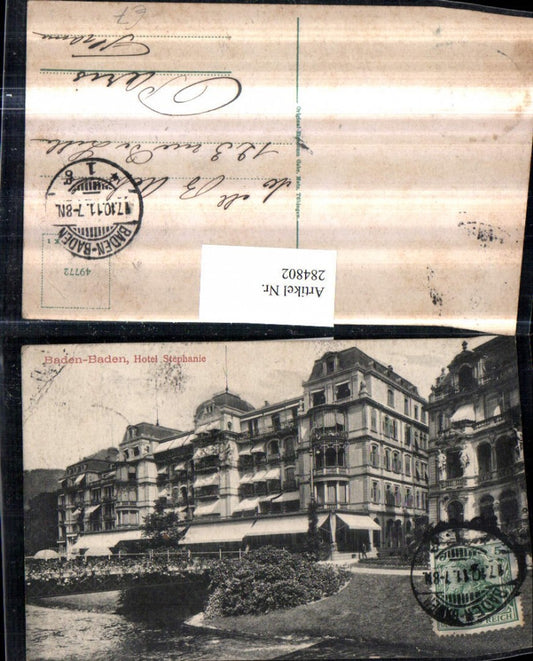 284802, Baden-Baden Hotel Stephanie