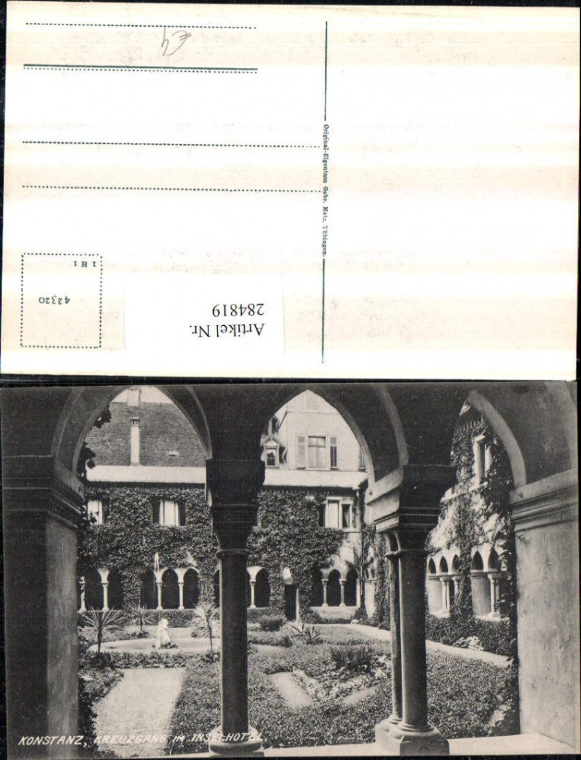 284819,Konstanz am Bodensee Kreuzgang im Inselhotel Arkaden