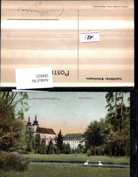 284825, Donaueschingen Castle Park Church