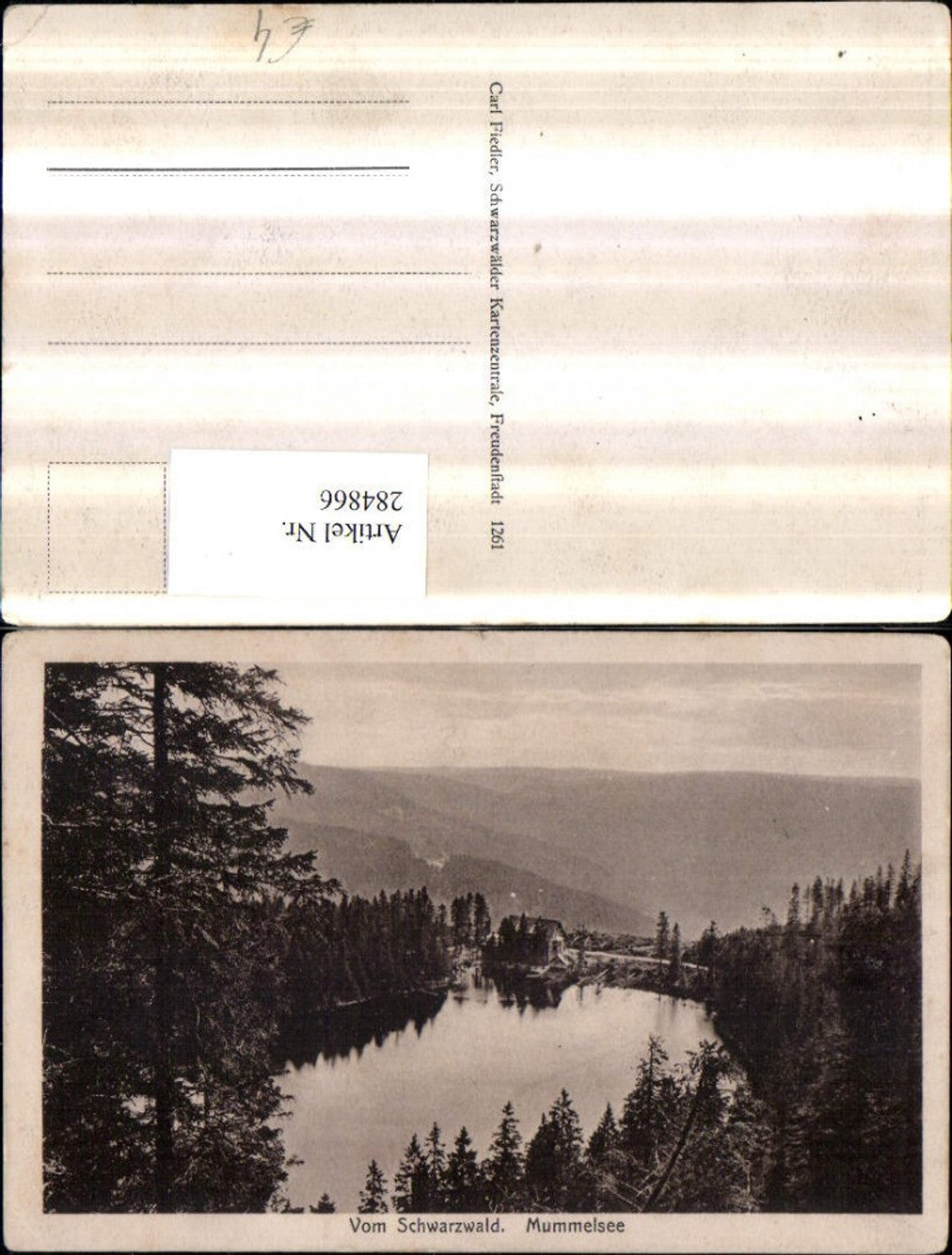 284866,Schwarzwald Mummelsee See