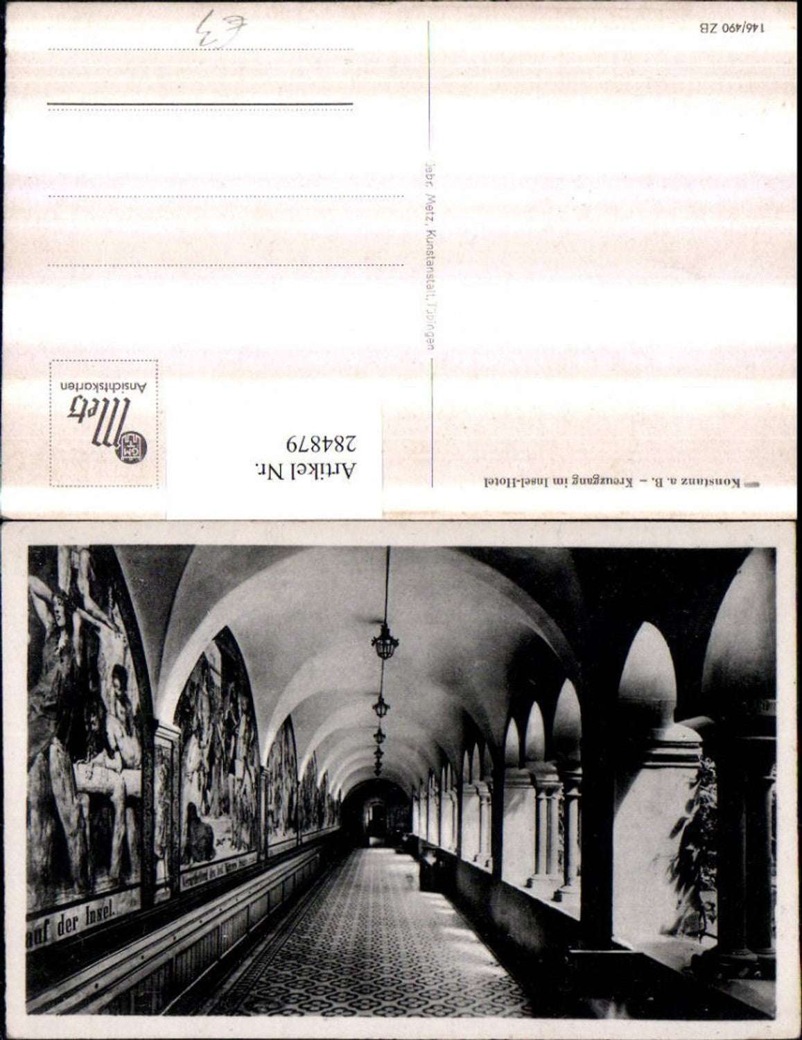 284879,Konstanz am Bodensee Kreuzgang im Insel-Hotel Arkaden