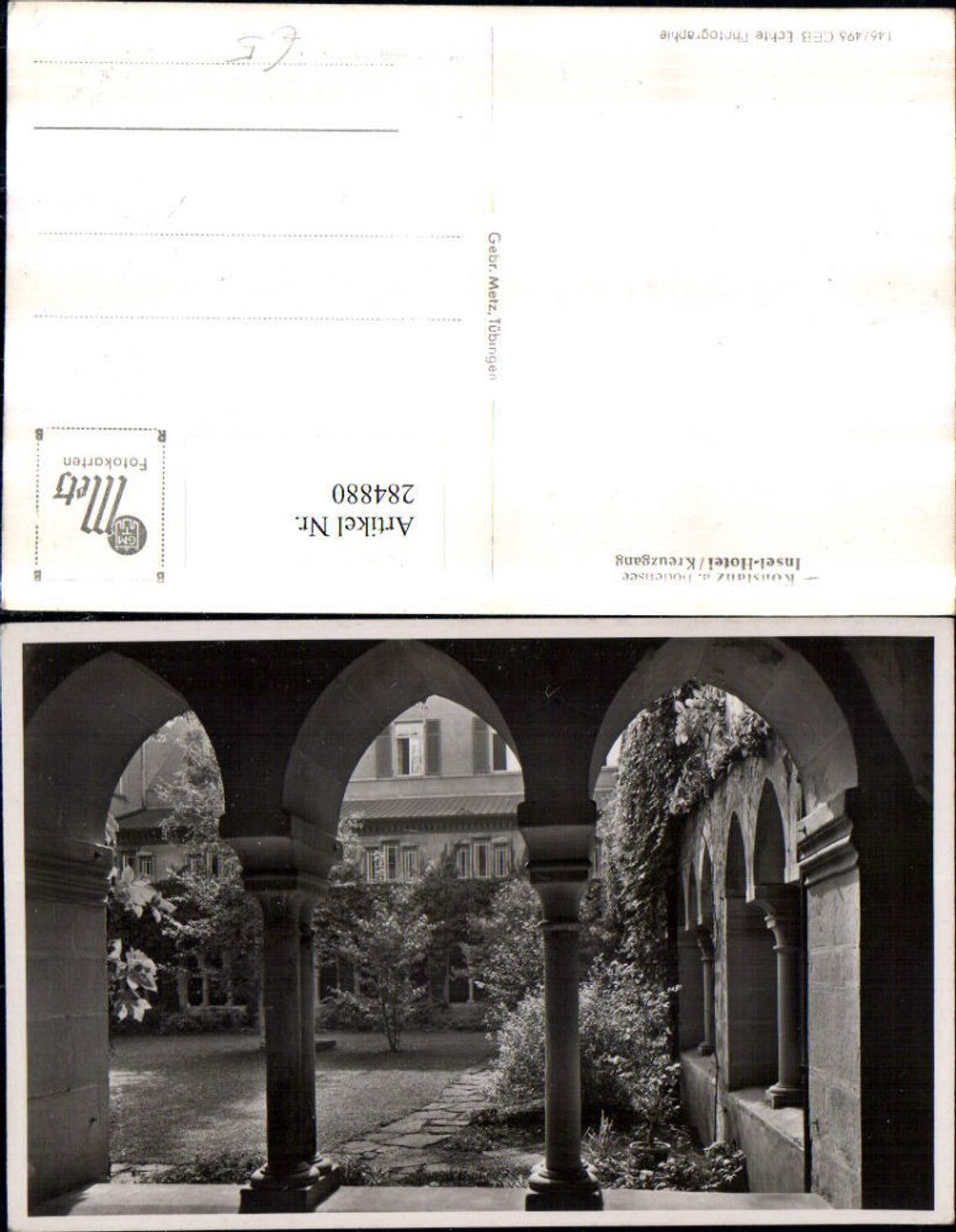 284880,Konstanz am Bodensee Insel-Hotel Kreuzgang Arkaden