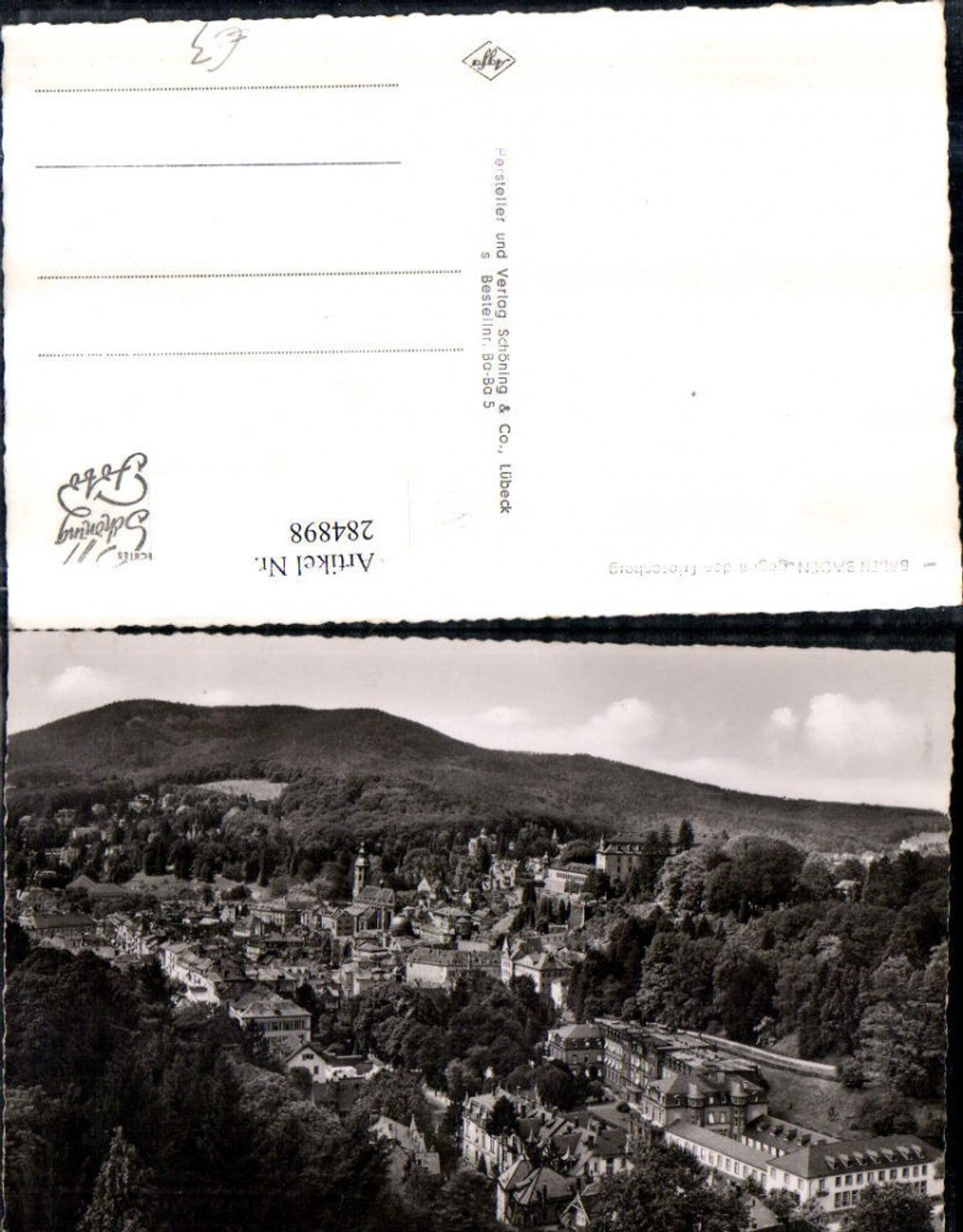 284898,Baden-Baden Totale geg. Friesenberg