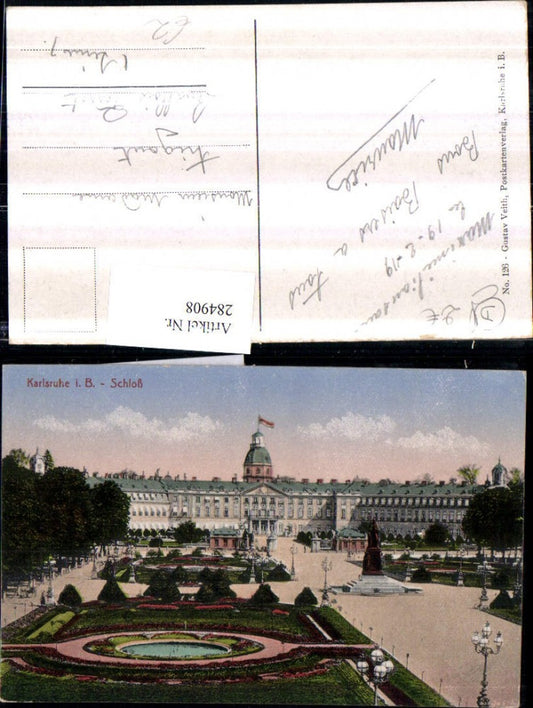 284908, Karlsruhe Palace, Palace Gardens, Monument