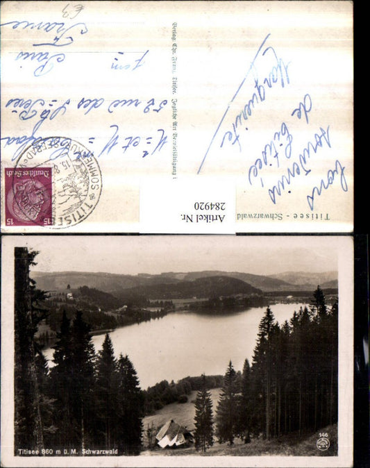 284920, Titisee in the Black Forest Lake