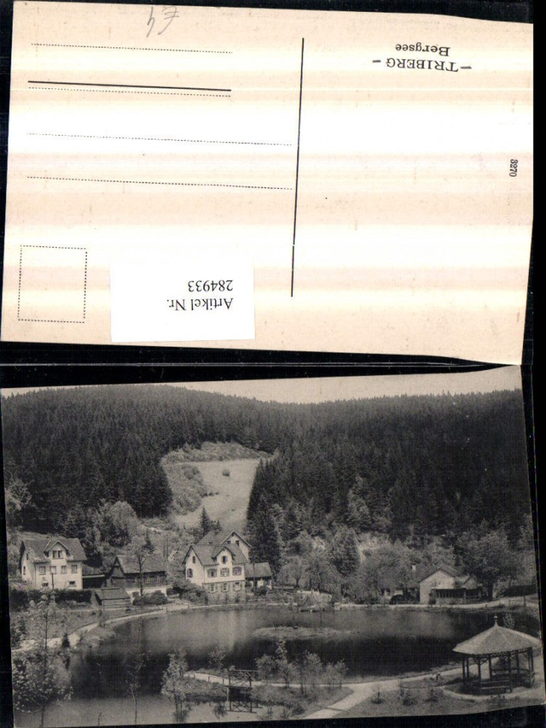 284933,Triberg Bergsee See