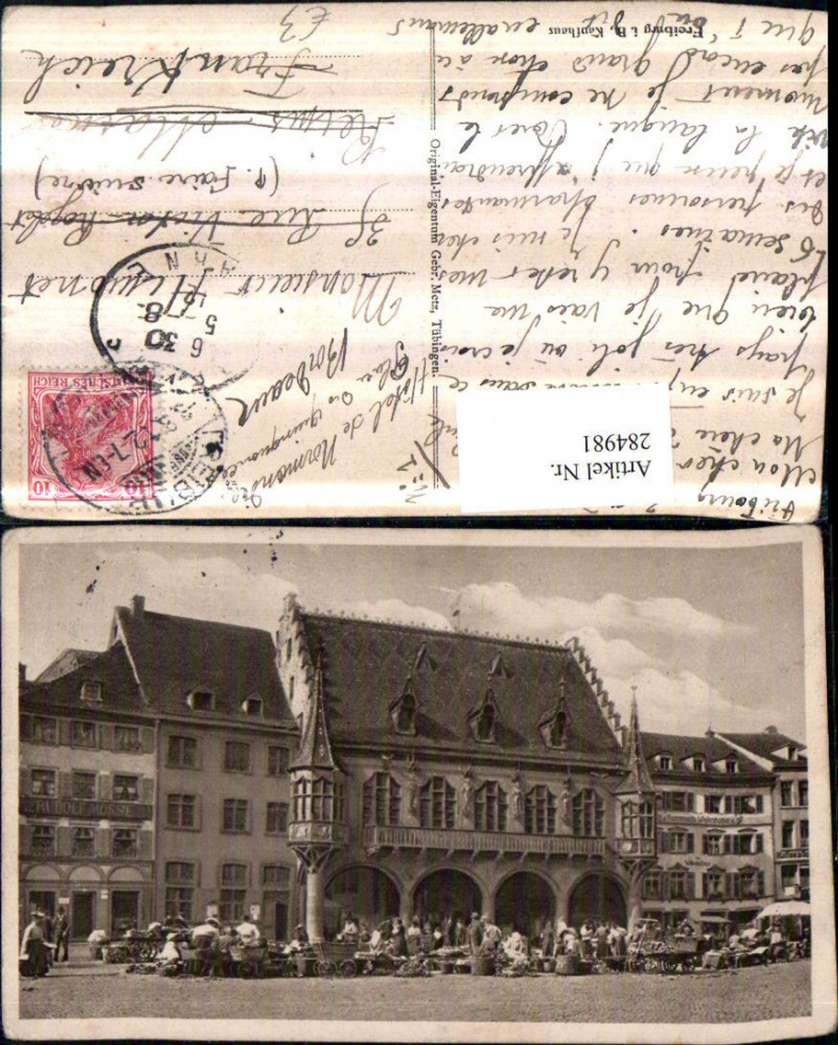 284981,Freiburg im Breisgau Kaufhaus Markt