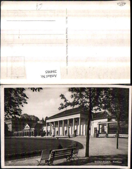 284985, Baden-Baden Kurhaus