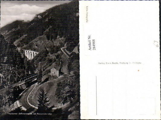 284988, Höllental in the Black Forest, Ravenna Bridge, Bridge, Viaduct