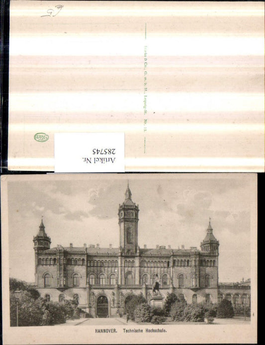 285745,Hannover Technische Hochschule Schule Gebäude