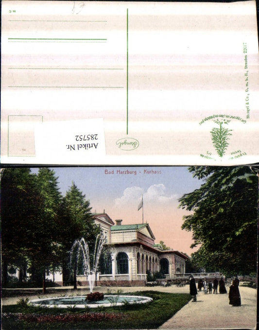 285752,Bad Harzburg Kurhaus Springbrunnen pub Stengel & Co 22617