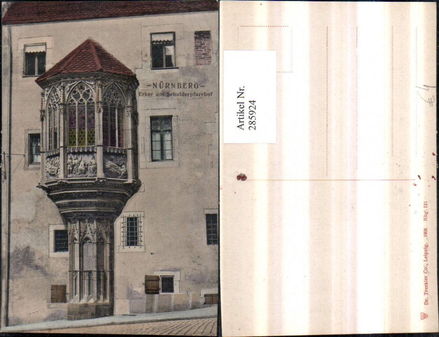 285924,Nürnberg Erker am Sebalderpfarrhof pub Trenkler & Co 121