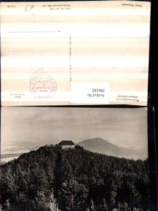 286182,Hochwaldbaude im Zittauer Gebirge b. Oybin