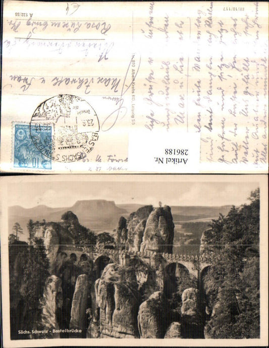 286188,Sächsische Schweiz Basteibrücke Brücke b. Rathen