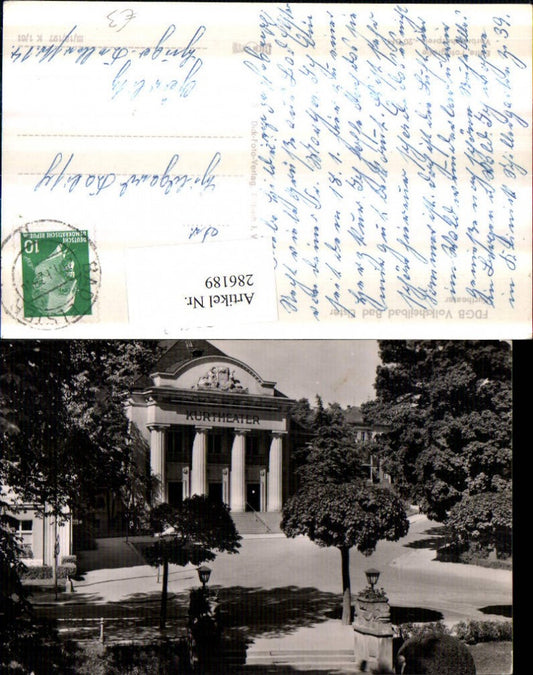 286189,Bad Elster Kurtheater Gebäude