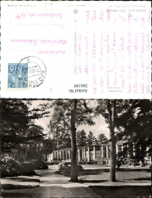 286199,Bad Elster Kurgarten pub VEB 14/1525