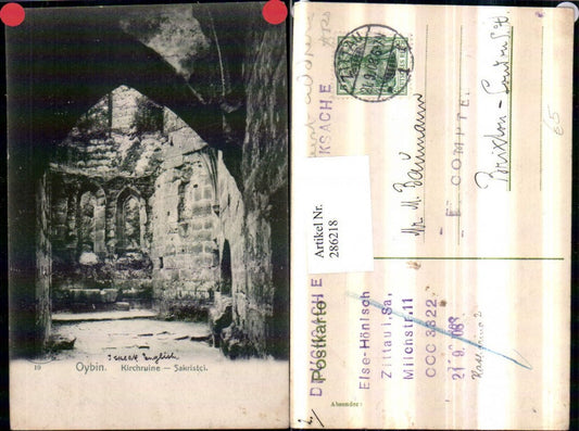 286218,Oybin Kirchruine Sakristei