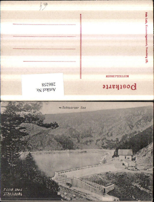 286258, Schwarzer See near Münstertal in the Black Forest