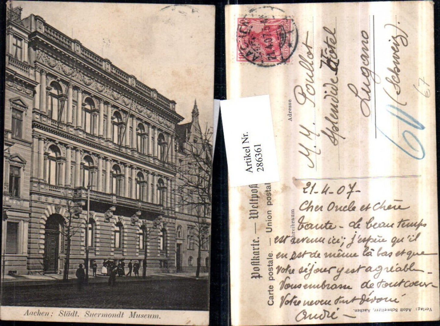 286361,Aachen Suermondt Museum Gebäude