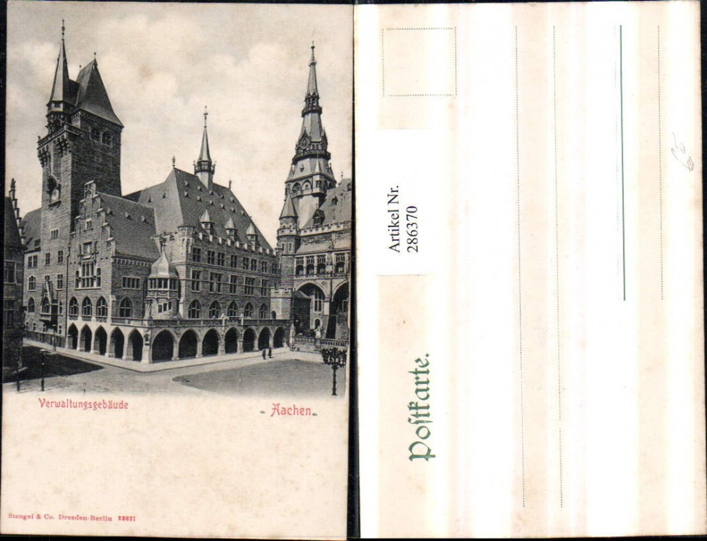 286370,Aachen Verwaltungsgebäude Gebäude pub Stengel & Co 23621