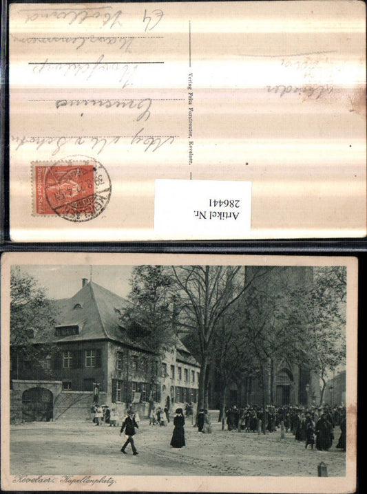 286441,Kevelaer Kapellenplatz Straßenansicht