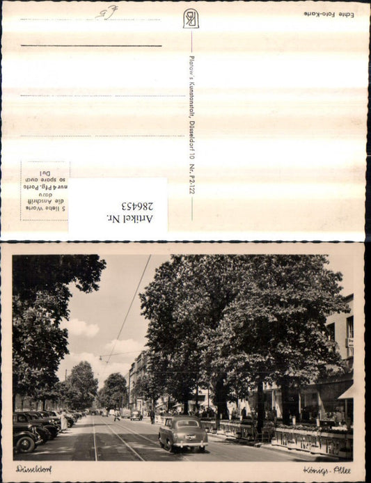 286453,Düsseldorf Königs-Allee Straßenansicht