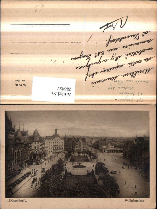 286457,Düsseldorf Teilansicht Wilhelmplatz Platz