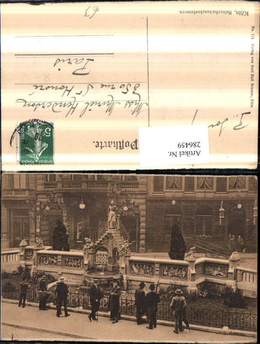 286459,Köln am Rhein Heinzelmännchenbrunnen Brunnen