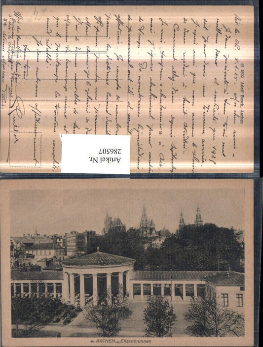 286507,Aachen Teilansicht Elisenbrunnen