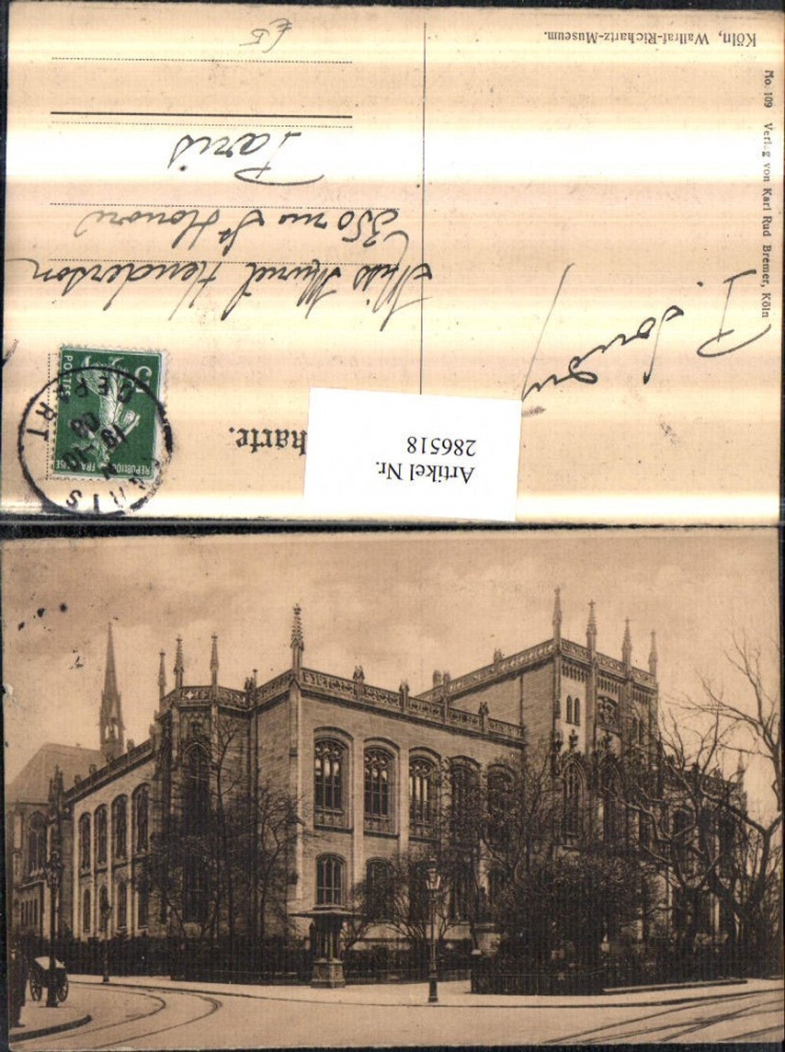 286518,Köln am Rhein Wallraf-Richartz-Museum Gebäude