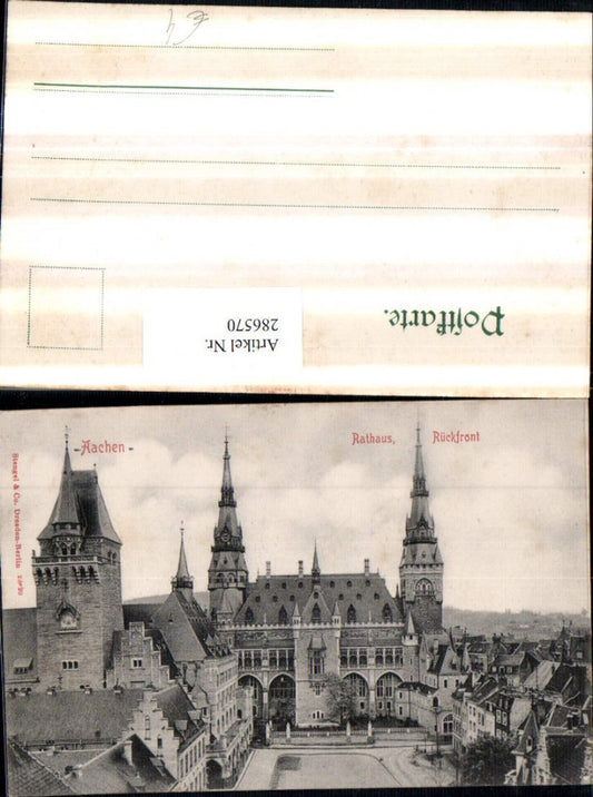 286570,Aachen Rathaus Rückfront pub Stengel & Co 23820
