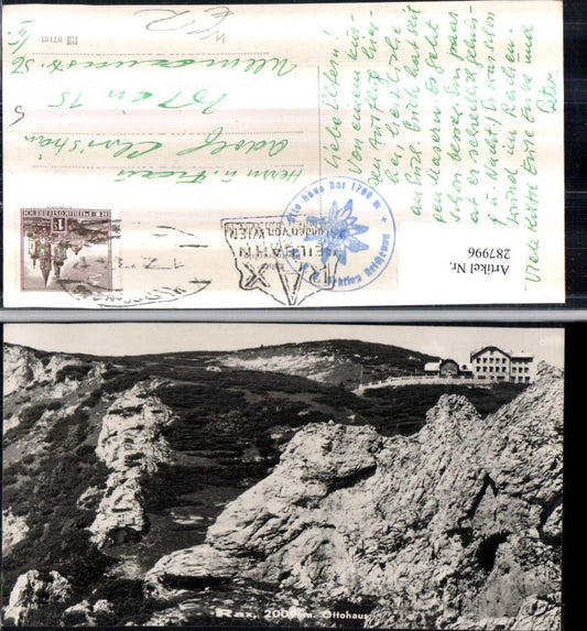 287996,Rax Ottohaus Berghütte Bergkulisse b. Reichenau
