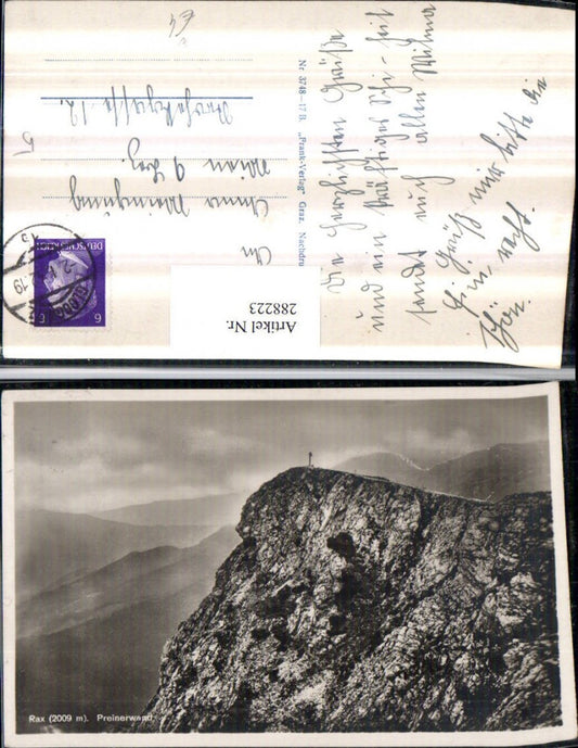 288223,Rax Preinerwand Bergkulisse b. Prein