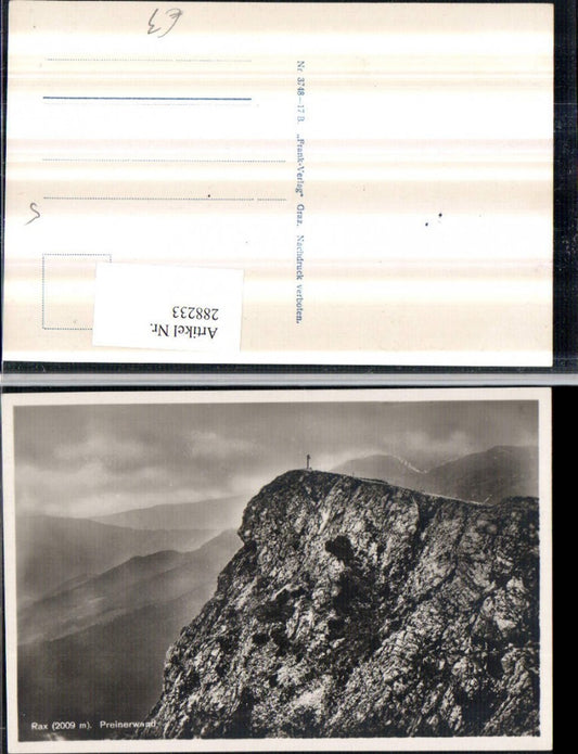 288233,Rax Preinerwand Bergkulisse b. Prein