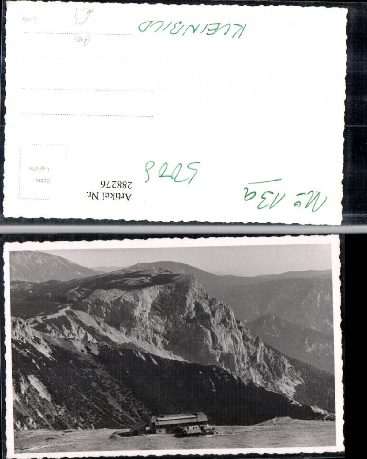 288276,Rax Berghütte Bergkulisse b. Reichenau