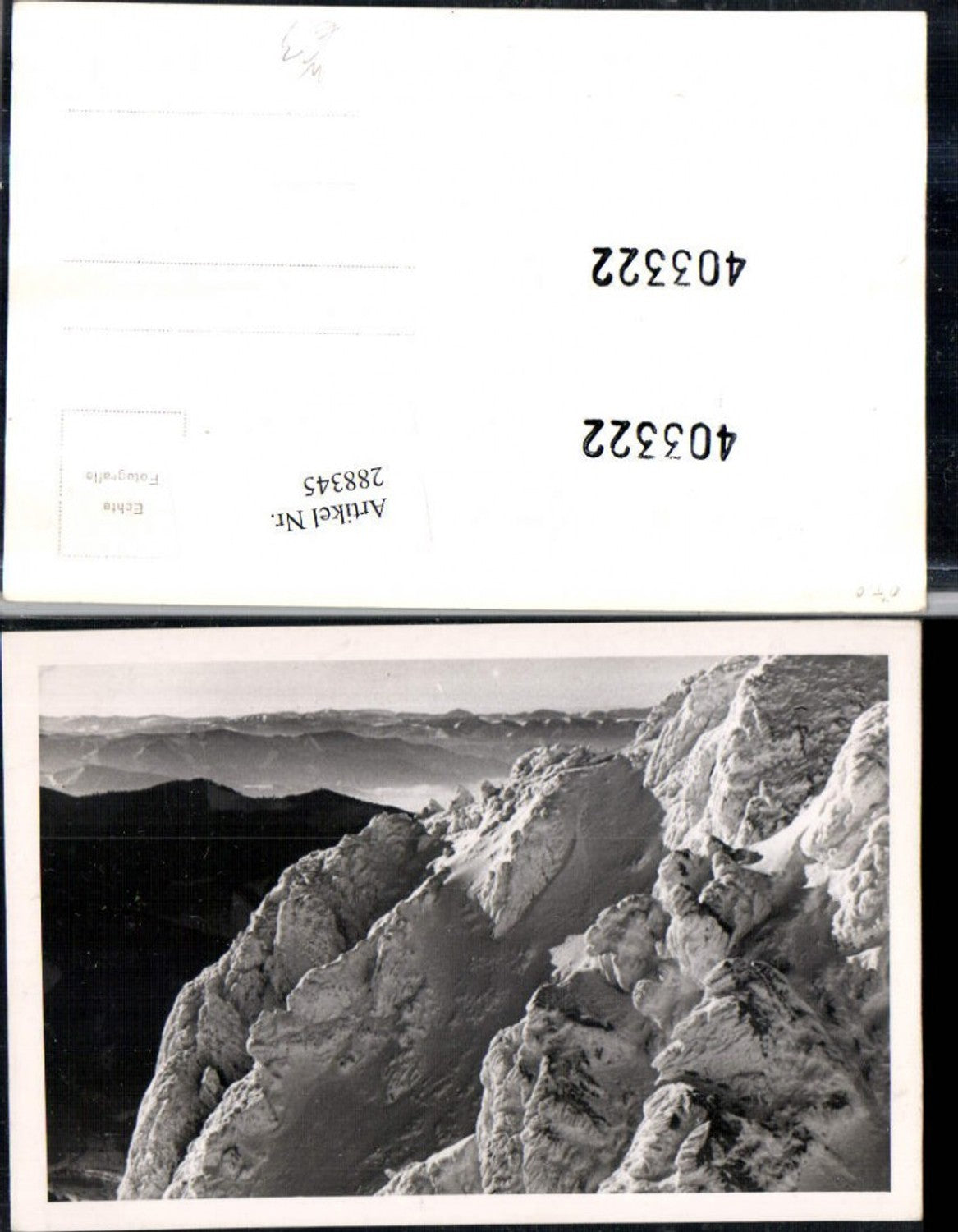 288345,Rax Grechtchensteig Bergkulisse Winterbild b. Reichenau