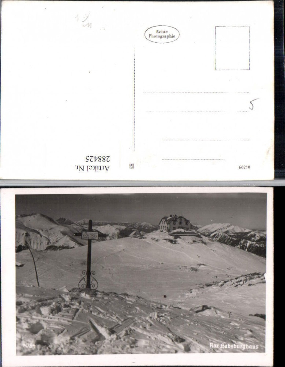 288425,Rax Habsburghaus Berghütte Bergkulisse Winterbild b. Nasswald Schwarzau