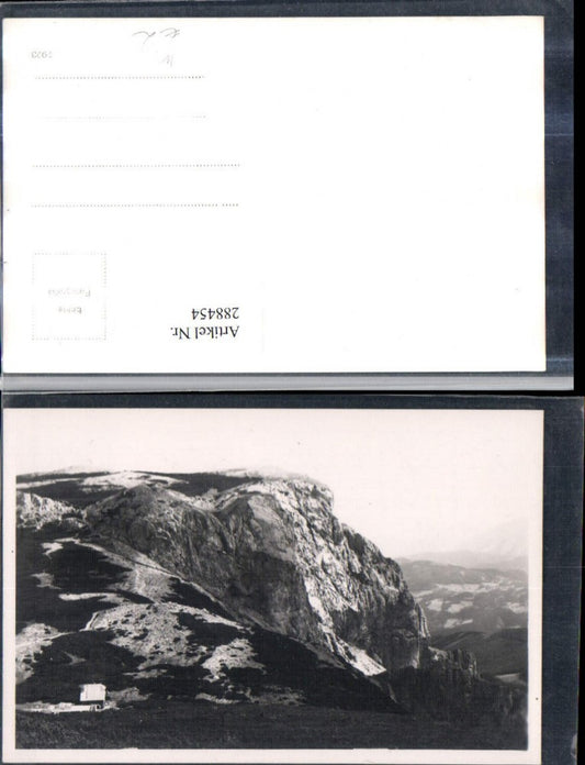 288454,Foto AK Rax Preinerwand Bergkulisse b. Prein