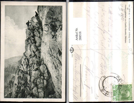 288518,Rax Reißtal b. Reichenau Bergsteiger Kletterer