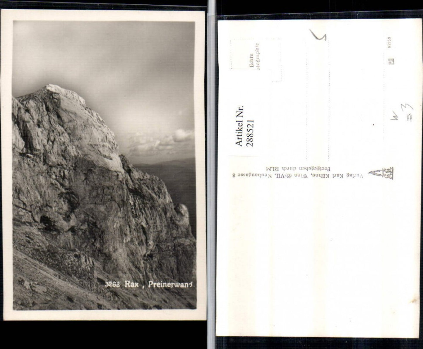288521,Rax Preinerwand Bergkulisse b. Prein