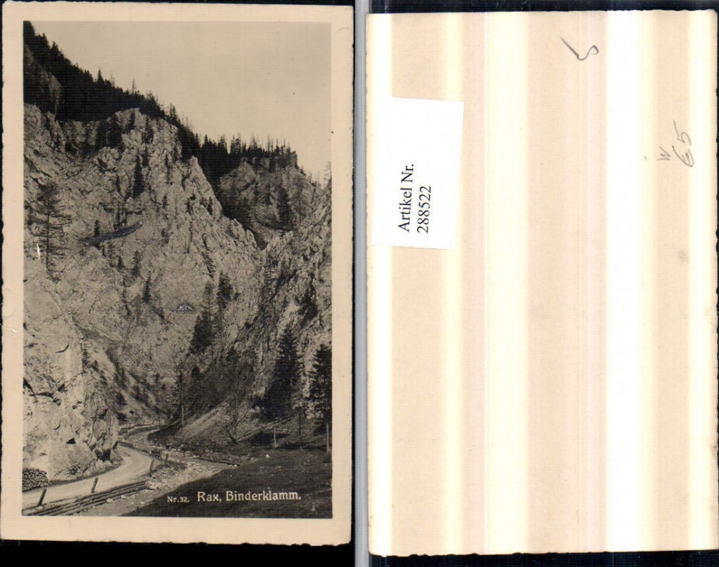 288522,Rax Binderklamm b. Nasswald Schwarzau