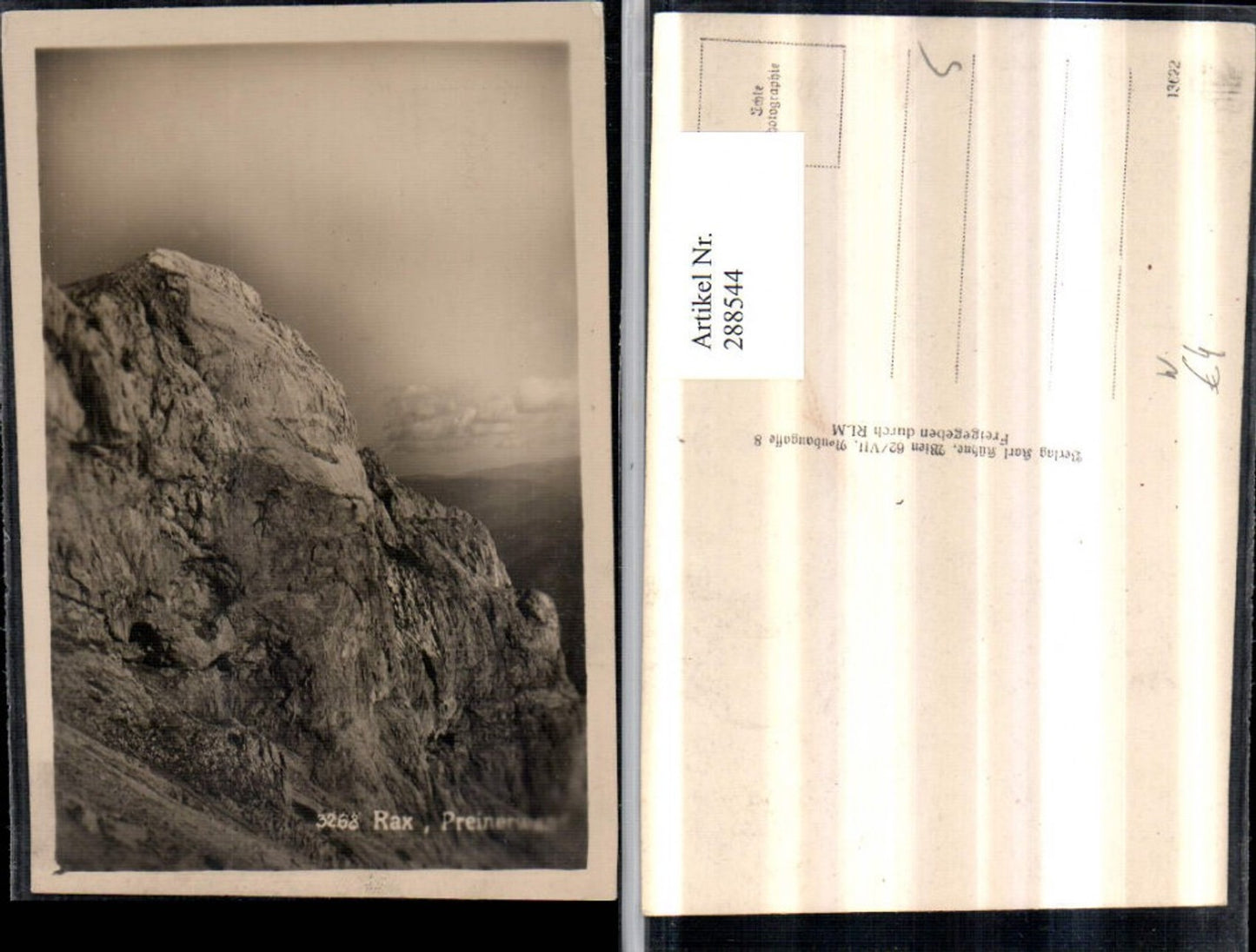 288544,Rax Preinerwand Bergkulisse b. Prein